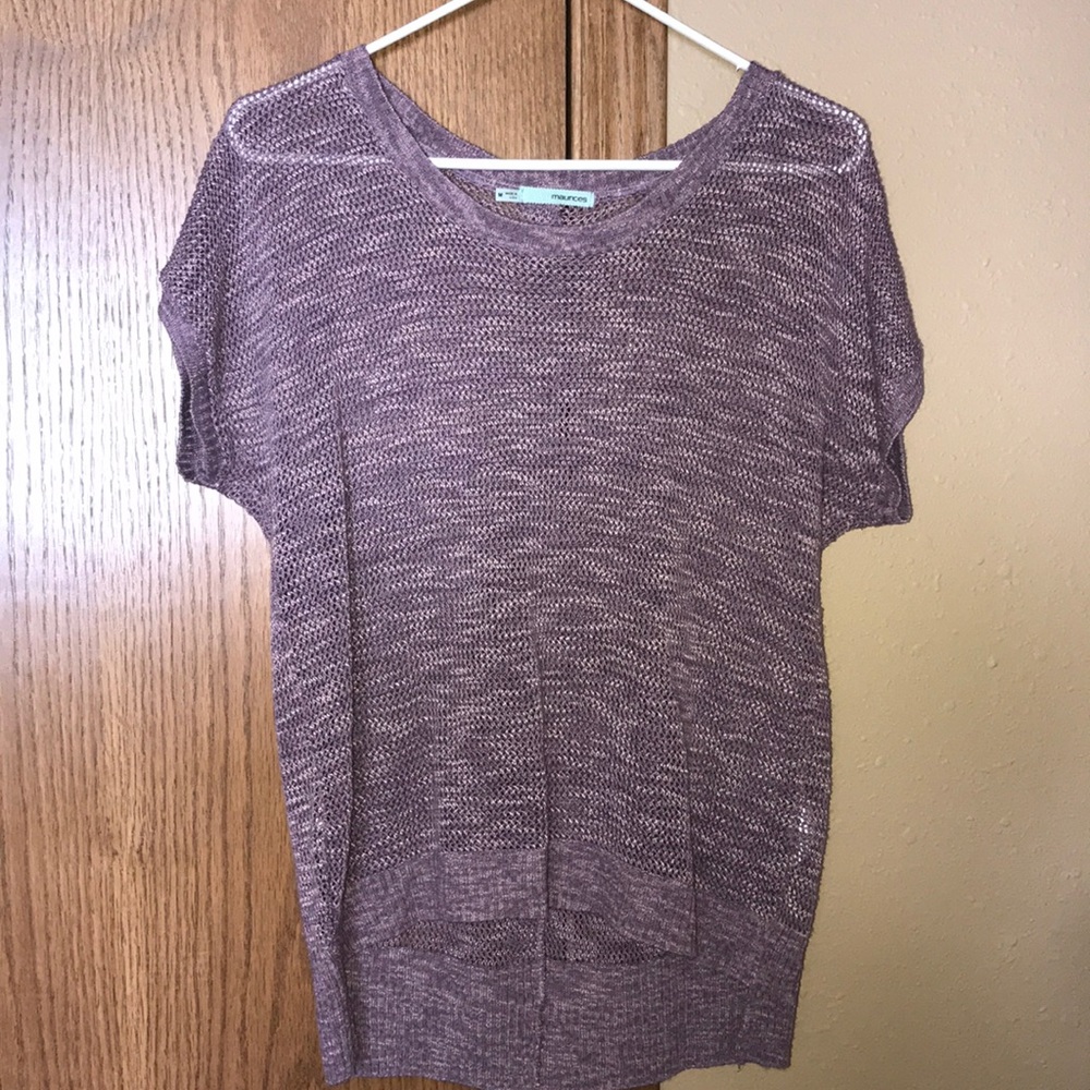 Maurice’s mesh sweater